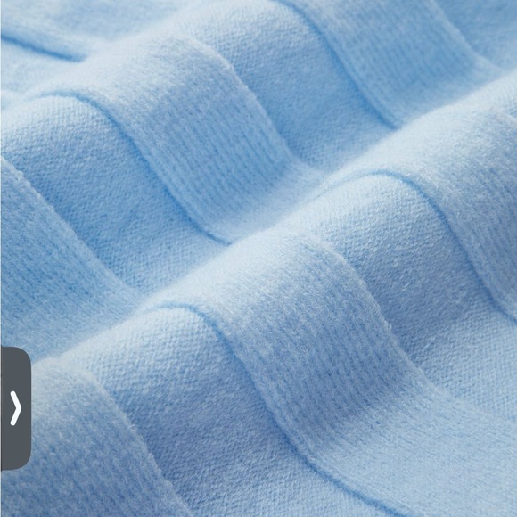 Commense 2 pieces Set Candy Floss Light Blue Maxi Skirt and Sweater XL NWT - Picture 5 of 7